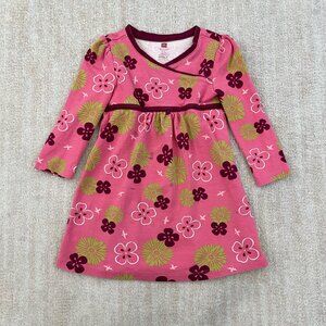 3 for $6 Tea Collection Girls Cotton Floral Pink Dress 4